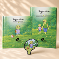 Regulationsbundle mit Kinderbuch, Elternbuch und Mira-Patch