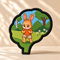 Gestickter Nika-Patch des Emotionen-Bundles